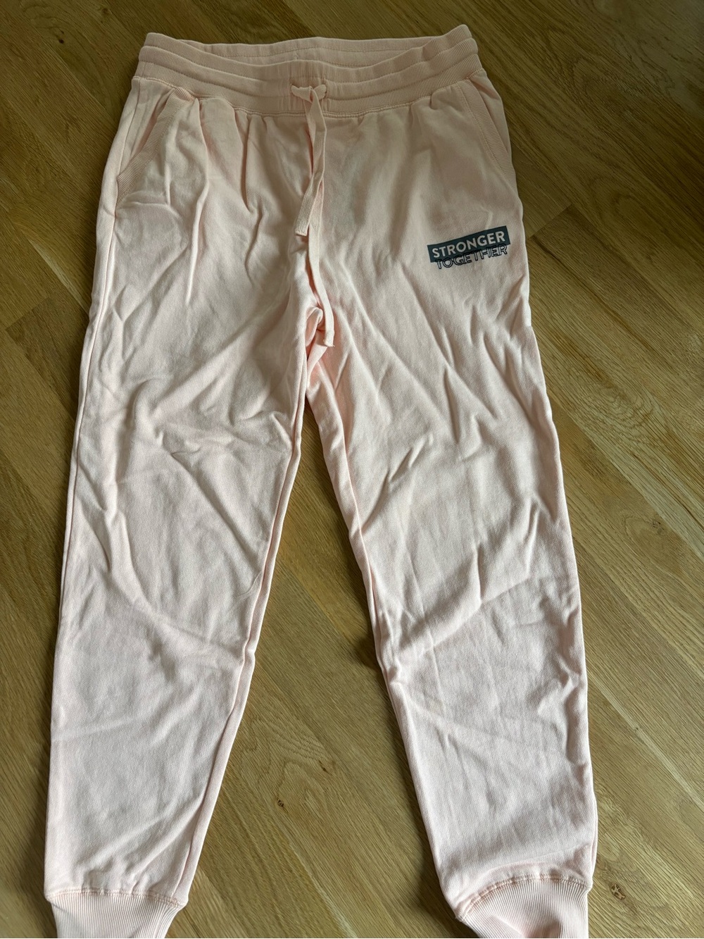 Peloton Pale Pink Jogger Waistband Sweatpants